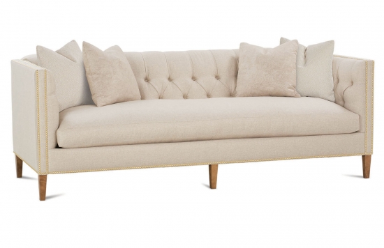 Robin Bruce: Brette Bench Cushion Sofa
